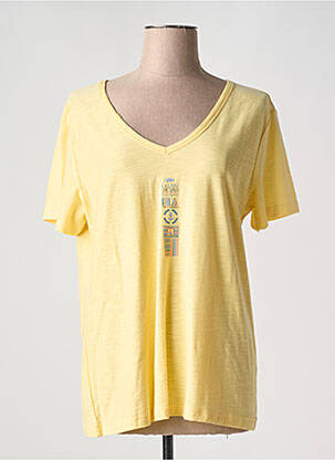 Tricou galben THALASSA femeie