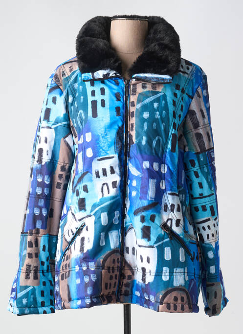 Geacă matlasată albastru DOLCEZZA femeie