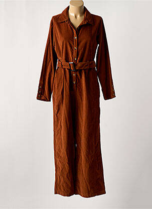 Salopetă-pantalon maro AGATHE & LOUISE femeie