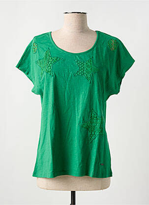 Tricou verde AGATHE & LOUISE femeie