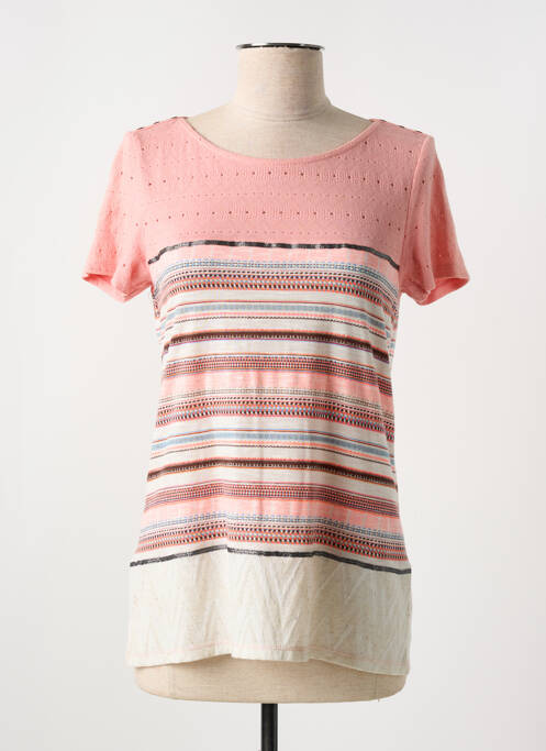 Tricou roz KALISSON femeie