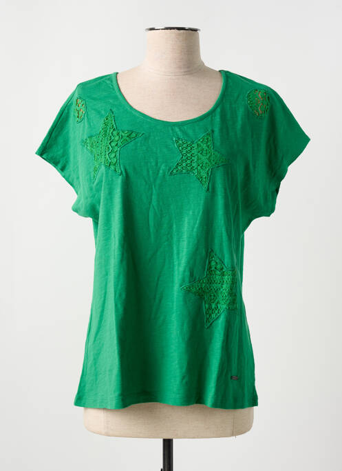 Tricou verde AGATHE & LOUISE femeie