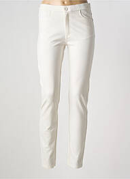 Pantalon slim talie elastică mărime normală bej BARILOCHE femme