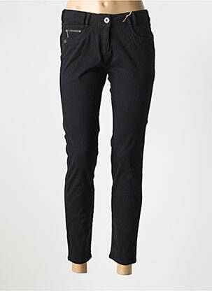 Pantalon slim buzunare negru MAT DE MISAINE femeie