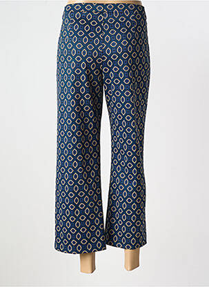 Pantalon 7/8 elasticitate mărime normală albastru BARILOCHE femeie