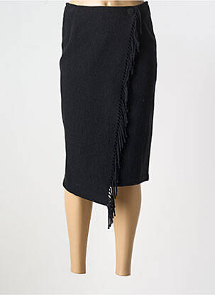 Fustă midi negru MOKI B femeie