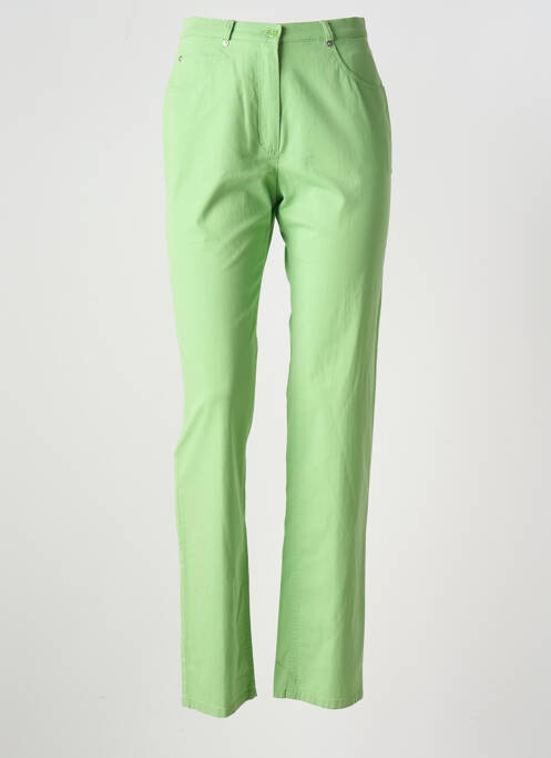 Pantalon slim verde BASLER femeie