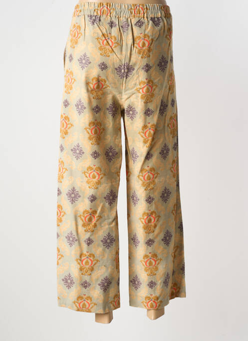 Pantalon larg bej AGATHE & LOUISE femeie