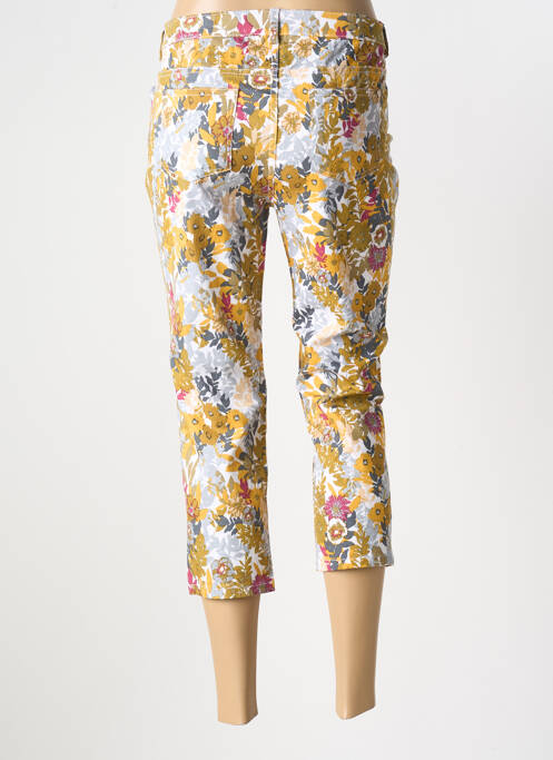 Pantalon trei sferturi galben AGATHE & LOUISE femeie