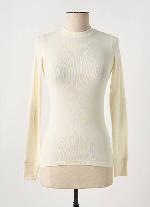 Tricou elasticitate mâneci lungi bej RALPH LAUREN femme