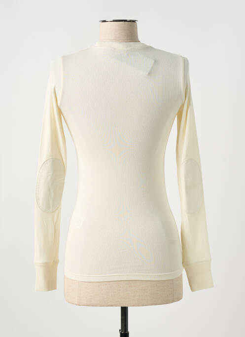 Tricou elasticitate mâneci lungi bej RALPH LAUREN femme