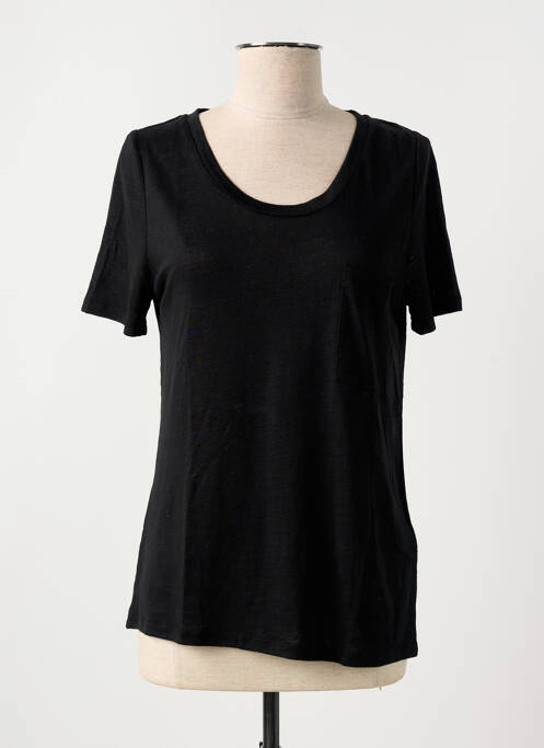 Tricou negru ALLUDE femeie