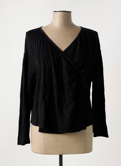 Vestă cu mâneci lungi negru LILITH femeie