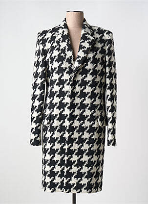 Palton lung negru BARBARA BUI femeie