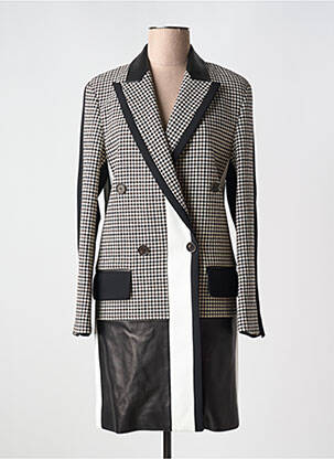 Palton lung negru BARBARA BUI femeie