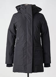 Parka țesătură impermeabilă cu glugă negru NOBIS femeie