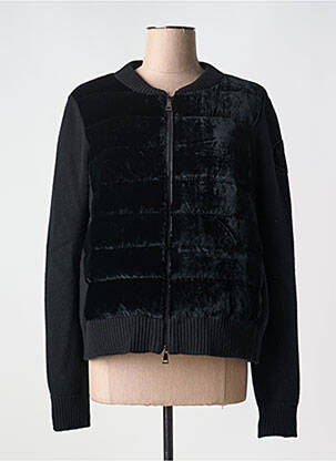 Geacă matlasată buzunare fără glugă negru MONCLER femeie