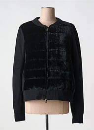 Geacă matlasată buzunare fără glugă negru MONCLER femme