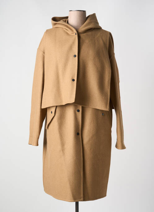 Palton lung bej CLOSED femeie