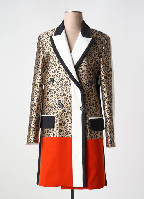 Palton lung bej BARBARA BUI femeie