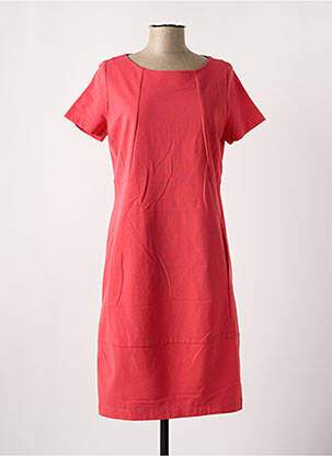 Rochie midi mâneci scurte mâneci scurte roz ROSSO 35 femeie