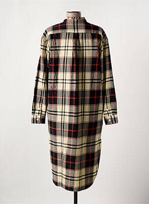 Rochie midi mâneci lungi mâneci lungi negru RALPH LAUREN femeie