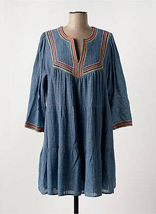 Rochie scurtă albastru BA&SH femeie