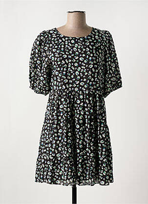 Rochie scurtă mâneci scurte mâneci scurte negru BA&SH femeie
