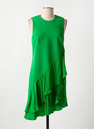 Rochie midi fără mâneci fără mâneci verde BARBARA BUI femeie