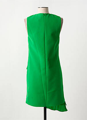 Rochie midi fără mâneci fără mâneci verde BARBARA BUI femeie