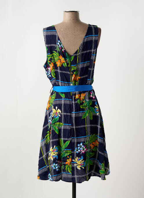 Rochie midi albastru POMME ROUGE femeie