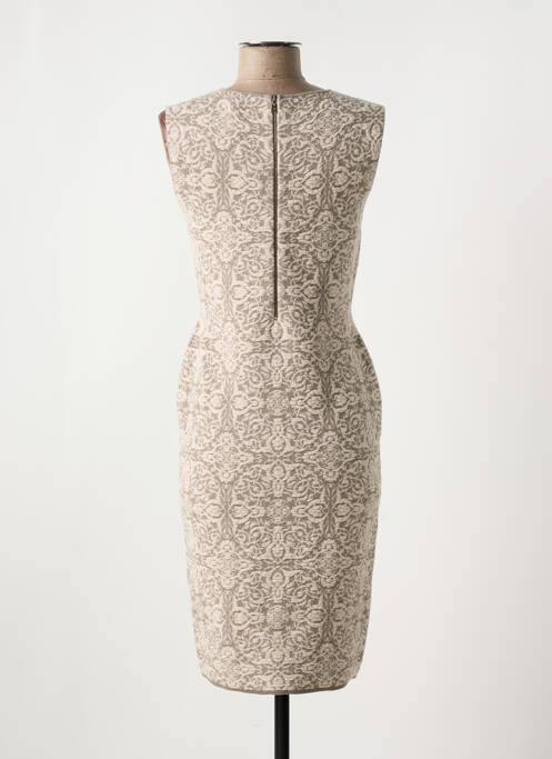 Rochie midi bej D.EXTERIOR femeie