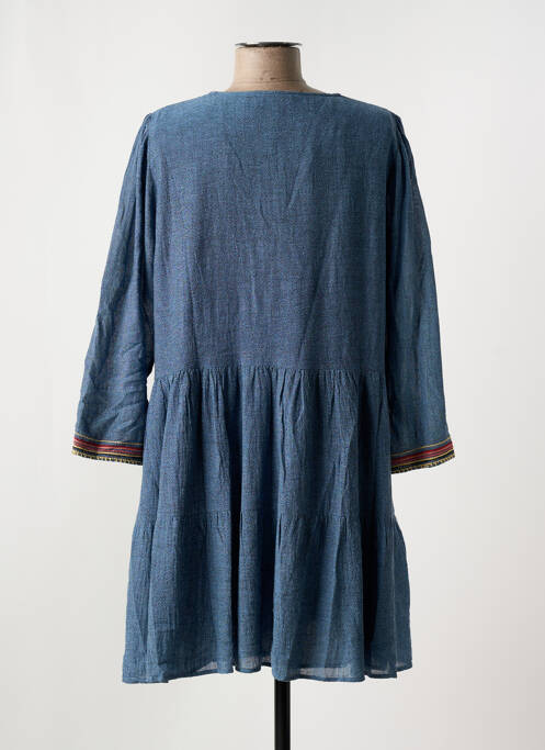 Rochie scurtă albastru BA&SH femeie