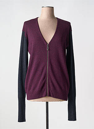 Vestă cu mâneci lungi elasticitate violet SONIA RYKIEL femeie