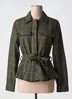 Jachete casual guler de bluză verde BARBARA BUI femeie