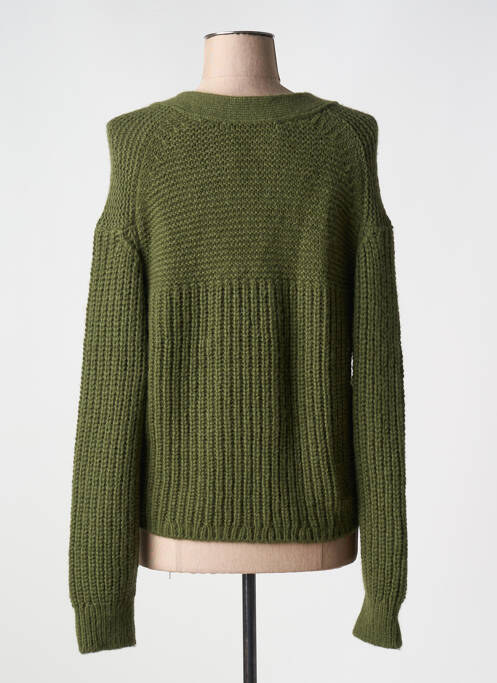 Vestă cu mâneci lungi verde CLOSED femeie