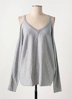 Pulover gri BARBARA BUI femeie