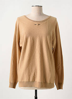 Pulover bej BARBARA BUI femeie