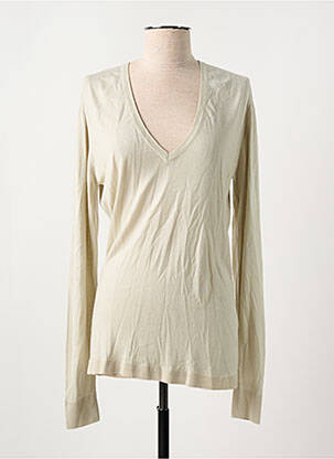 Pulover bej BARBARA BUI femeie