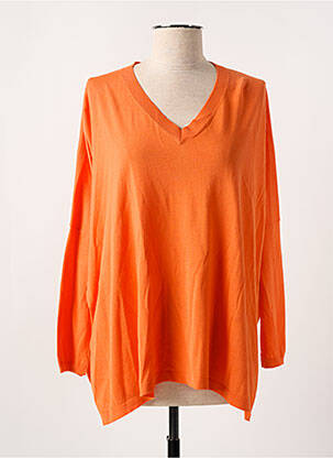 Pulover portocaliu ALLUDE femeie