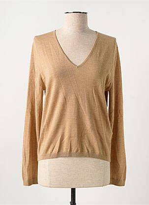 Pulover bej ALLUDE femeie