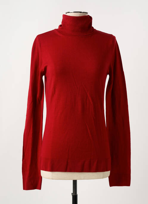 Pulover cu guler înalt roșu BARBARA BUI femeie