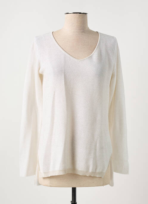 Pulover alb FABIANA FILIPPI femeie