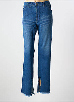 Blugi cu croială dreaptă albastru SHEEGO femeie