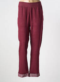 Pantalon drept elasticitate mărime normală roșu SHEEGO femme