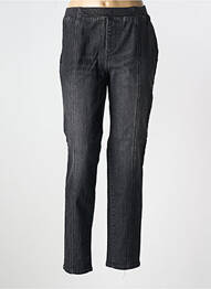 Jegging spălat mărime normală negru SHEEGO femme