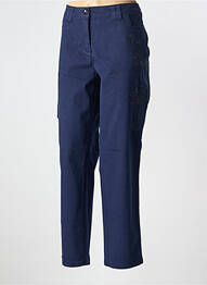 Pantalon 7/8 elasticitate mărime normală albastru SHEEGO femme