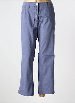 Pantalon 7/8 croială dreaptă mărime normală albastru SHEEGO bărbat