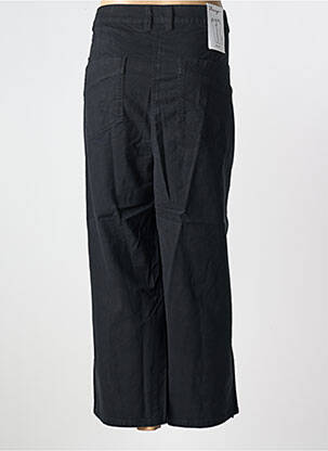 Pantalon trei sferturi croială dreaptă mărime normală negru SHEEGO femeie