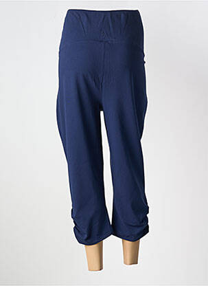 Pantalon maternitate elasticitate albastru SHEEGO femeie